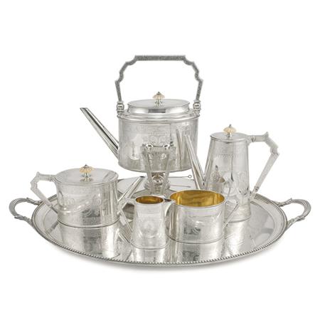 Appraisal: Victorian Silver Tea and Coffee Service Estimate -