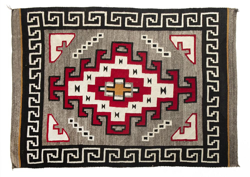 Appraisal: Navajo Crystal Textile ca Navajo Crystal Textile ca Crystal Textile