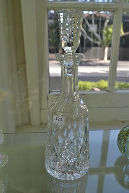 Appraisal: WATERFORD CRYSTAL DECANTER