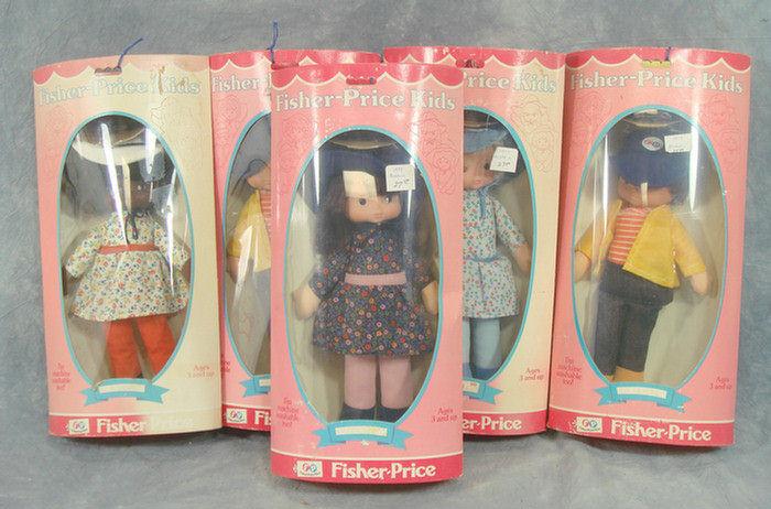 Appraisal: Fisher Price doll lot included all in original boxes though