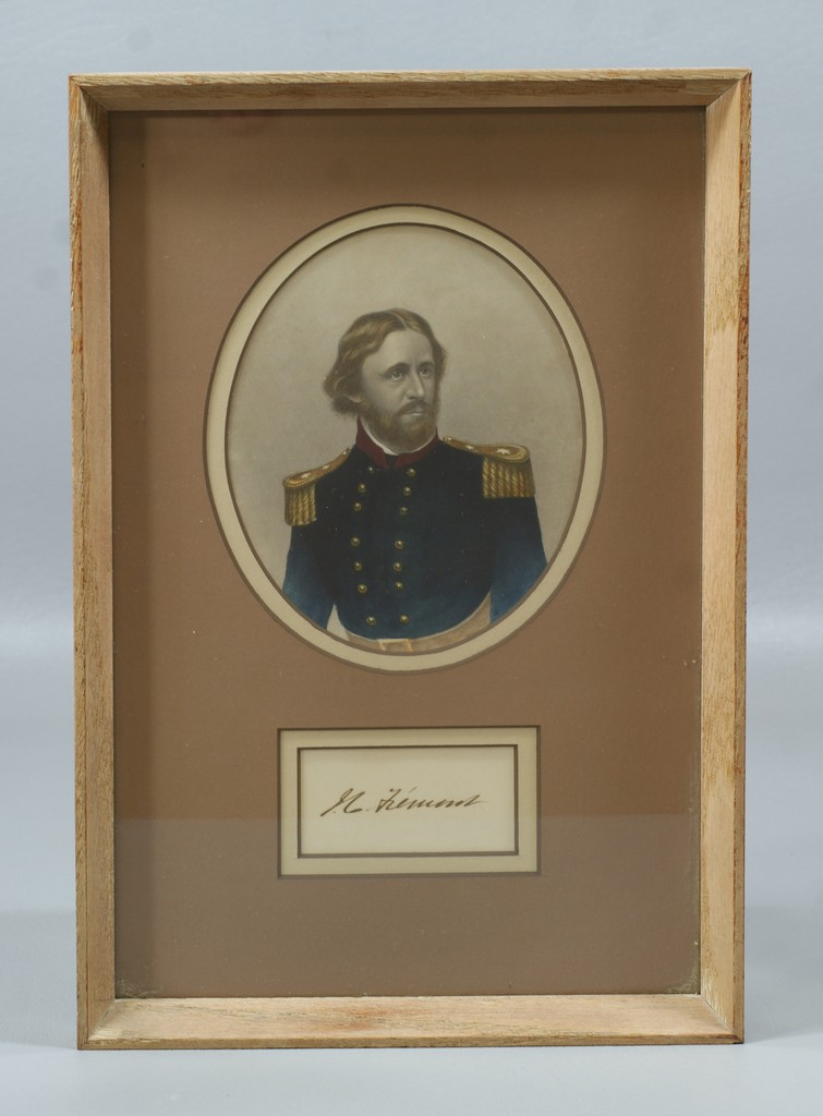 Appraisal: John Charles Fremont - Civil War general clipped signature JC