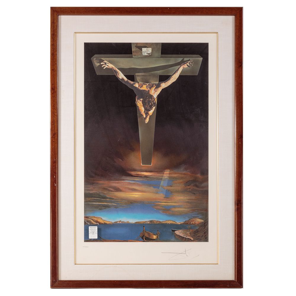 Appraisal: Salvador Dali Christ St John on the Cross Spanish -