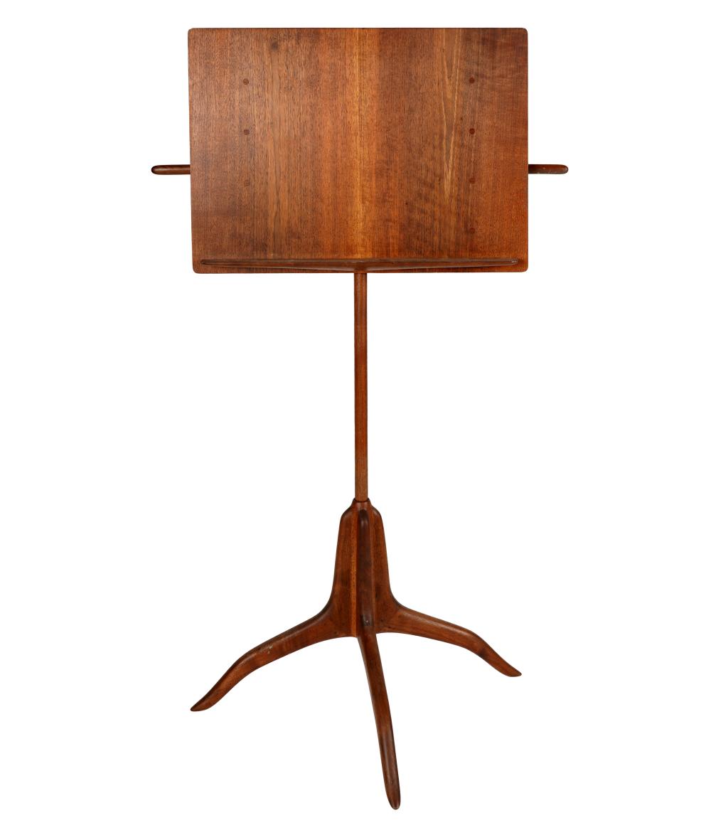 Appraisal: SAM MALOOF - LECTERN READING STAND walnut signed Sam Maloof