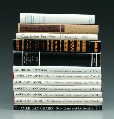 Appraisal: books on American Furniture six volumes American Antiques Israel Sack