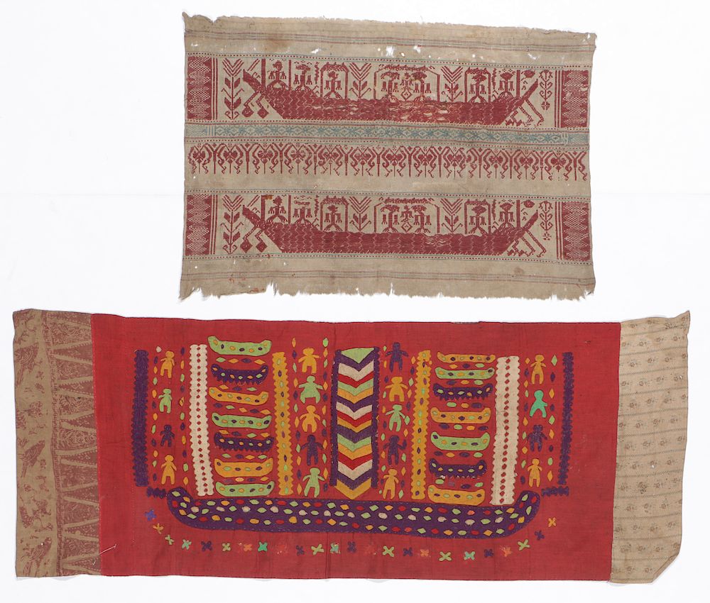 Appraisal: Lampung Sumatra Textiles Lampung Sumatra Textiles including a rare and