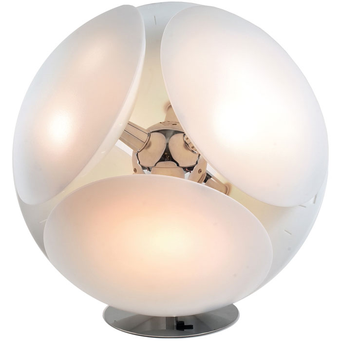 Appraisal: Valerio Bottin Bubble table lamp by Foscarini Italy disc-shaped white