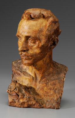 Appraisal: Attilio Piccirilli Italian American - Portrait Bust of a Man