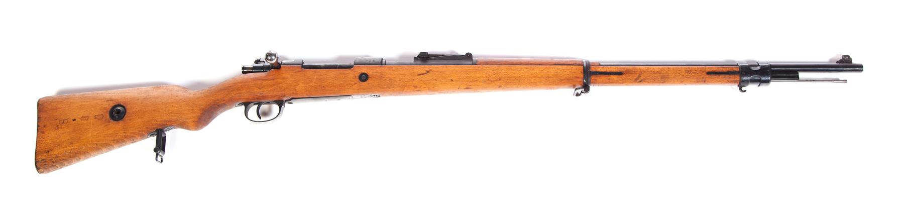 Appraisal: GEWEHR MM MODEL BOLT-ACTION RIFLE Dated Hardwood stock Receiver marked