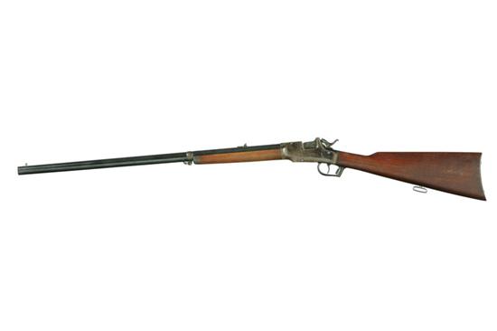 Appraisal: ALLEN DROP BREECH RIFLE Falling block style caliber '' round