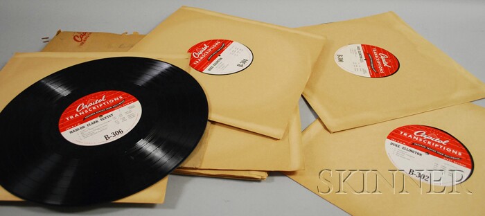 Appraisal: Eleven Capitol Records Transcription Discs in dia X- Take The