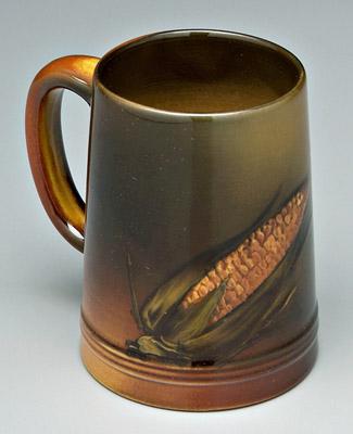 Appraisal: Sallie Toohey Rookwood mug well painted ear of corn on