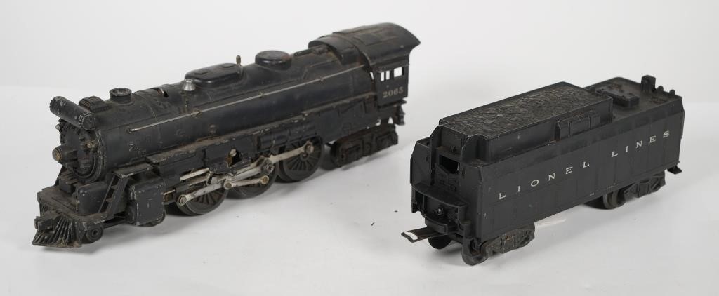 Appraisal: LIONEL GAUGE LOCOMOTIVE AND TENDER - - Engine with Tender