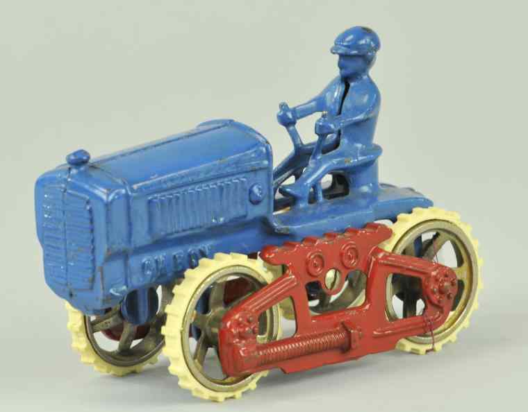 Appraisal: KILGORE ''OH BOY'' TRACTOR c cast iron painted in blue