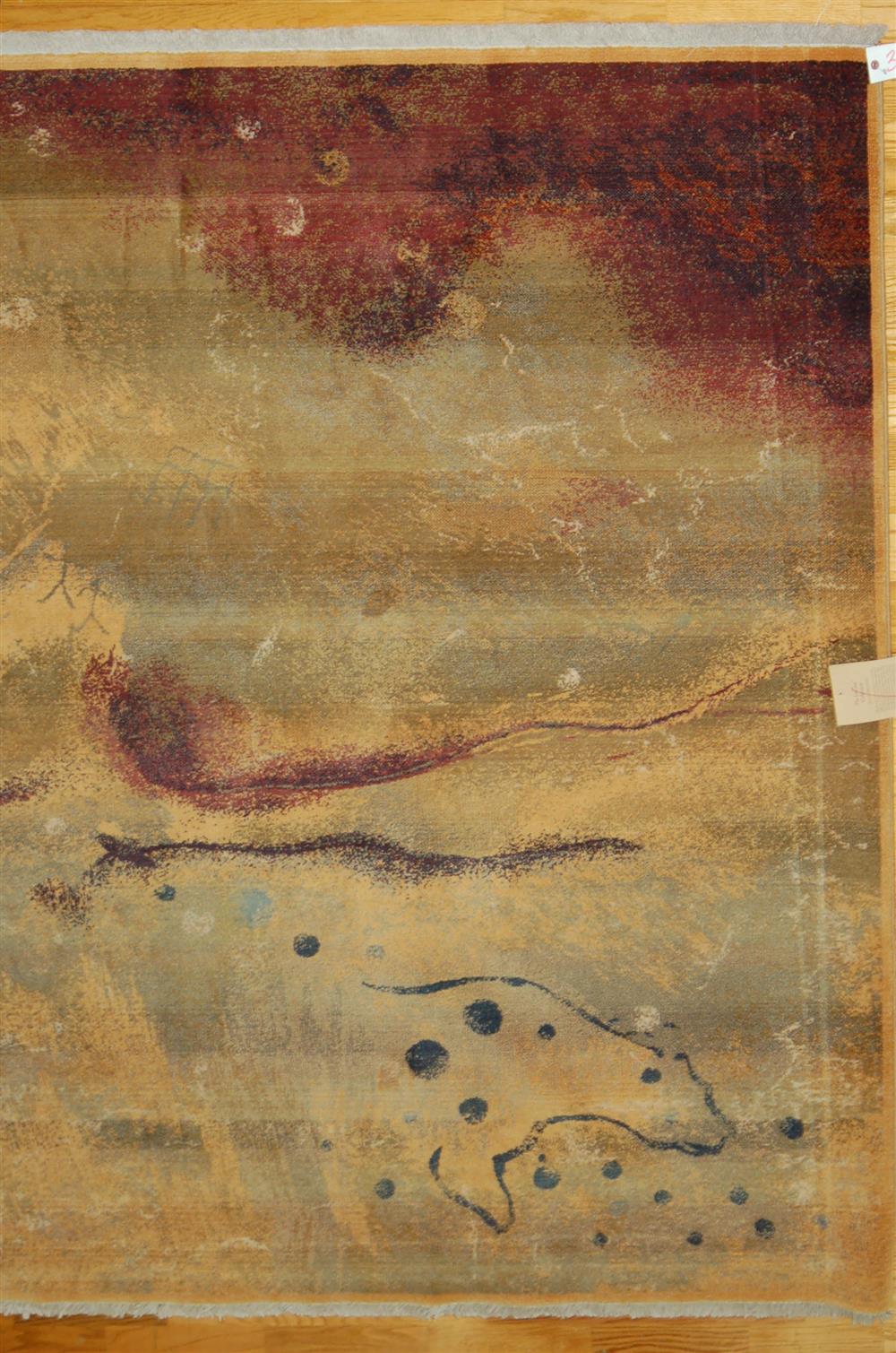 Appraisal: KARASTAN CONTEMPORARY WOOL RUG from the Lascaux Collection consisting of