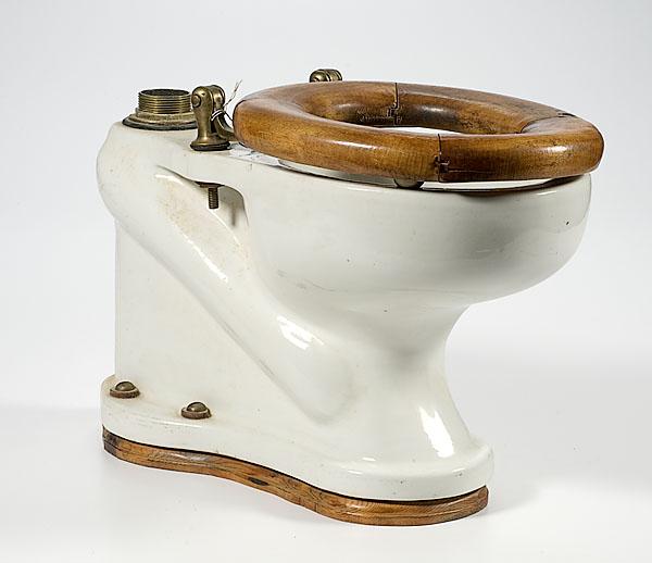 Appraisal: RARE RUNDLE SPENCE MFG CO TOILET as per Mr Wilke