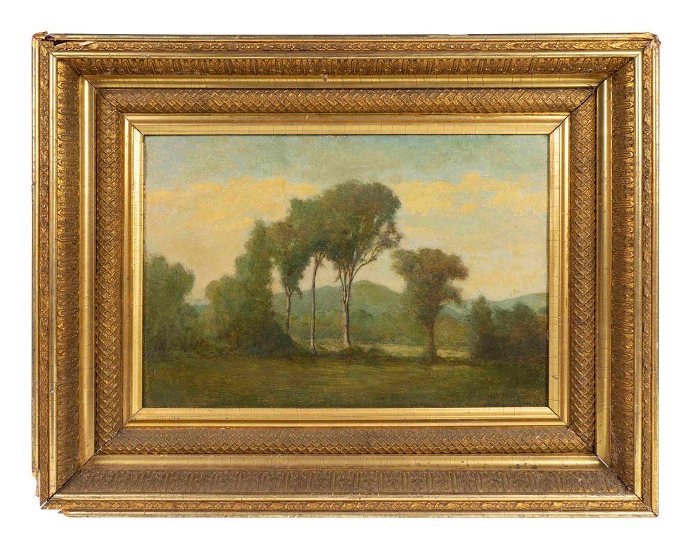 Appraisal: William S Sartain American - A Row of Trees William