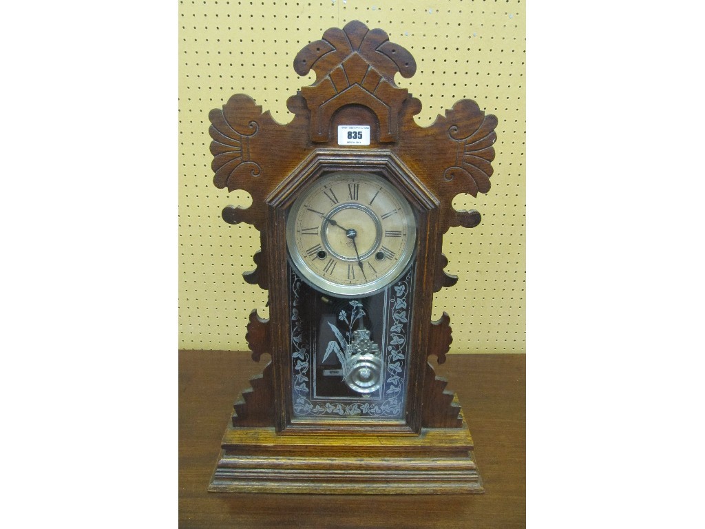 Appraisal: Victorian American ansonia mantel clock