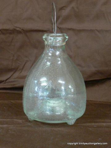 Appraisal: Glass Wasp Trap Jug - UNIQUE - hangs or sits