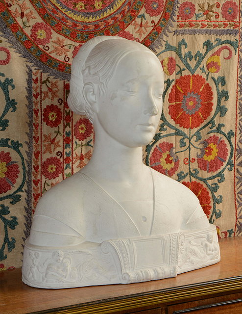 Appraisal: A RENAISSANCE STYLE GRAND TOUR PLASTER BUST of a young