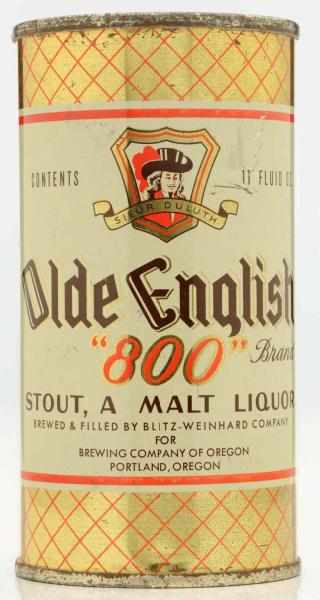 Appraisal: Olde English Flat Top Beer Can - oz can Mostly