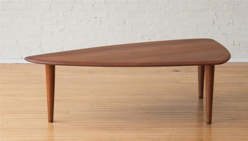 Appraisal: DANISH MODERN TEAK LOW TABLE x x in Estimate -