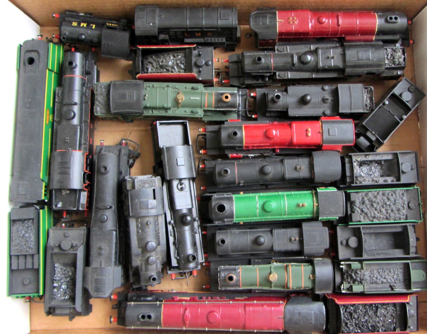 Appraisal: A quantity of Hornby gauge locomotives and tenders including Duchess