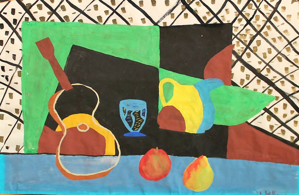 Appraisal: Early th Century Still Life after Braque Early th Century