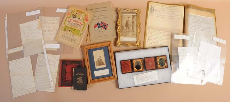 Appraisal: Lot of Civil War Correspondence Other Items This lot includes