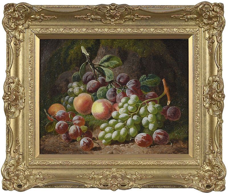 Appraisal: Charles Thomas Bale British - Still Life with Fruit in