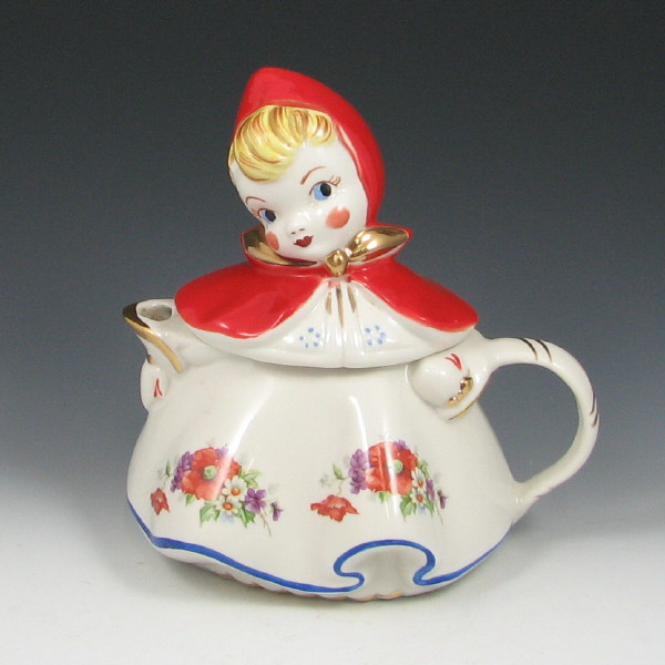 Appraisal: Hull Little Red Riding Hood Teapot - Mint Little Red