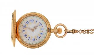 Appraisal: Tiffany Co Pocket Watch with Chai with Patek Philippe extract