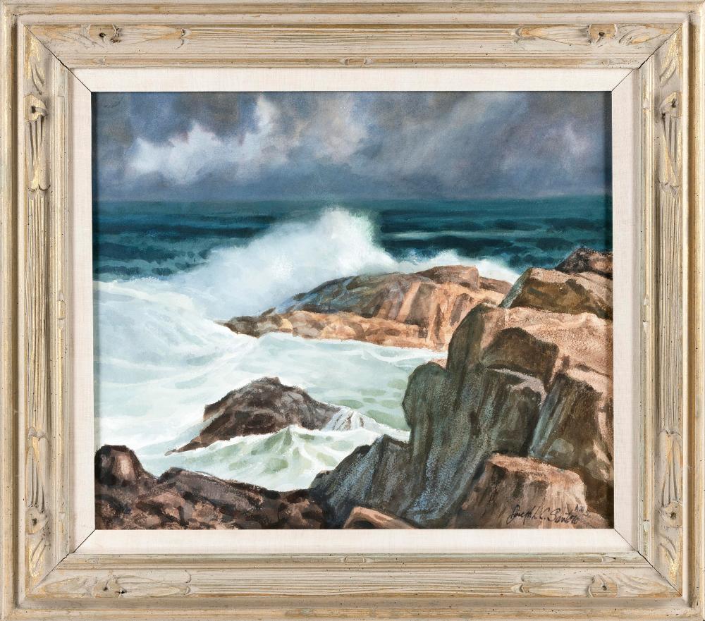 Appraisal: JOSEPH L C SANTORO MASSACHUSETTS - BASS ROCKS GLOUCESTER MASSACHUSETTS