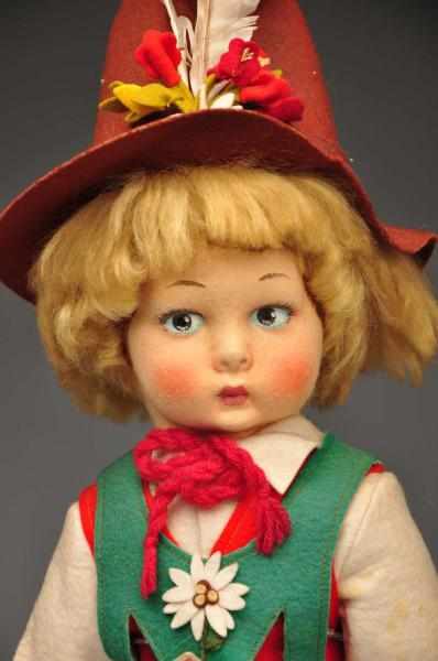 Appraisal: Colorful Lenci Child Doll Description Very attractive boy felt with