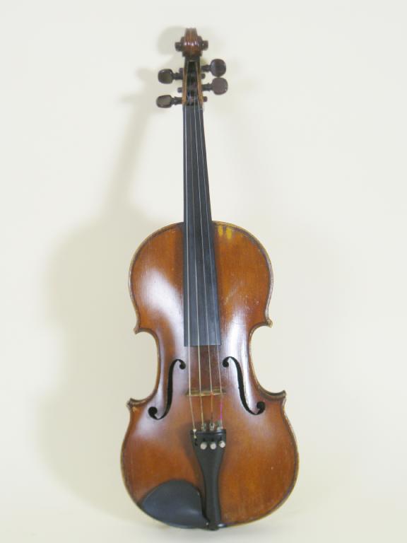 Appraisal: G A Chanot a full-size Violin copy of Stradivarious made