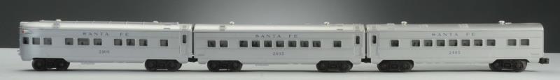 Appraisal: Set includes two Lionel Santa Fe passenger cars which are