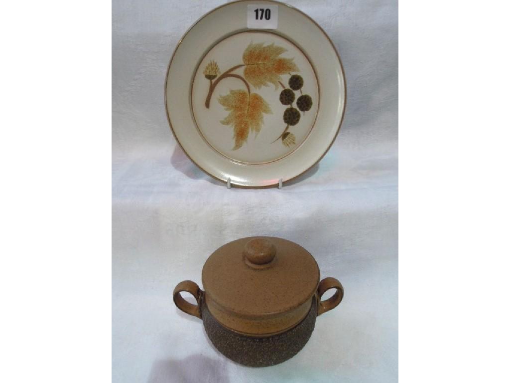 Appraisal: An extensive quantity of Denby dinnerwares with leaf and seed