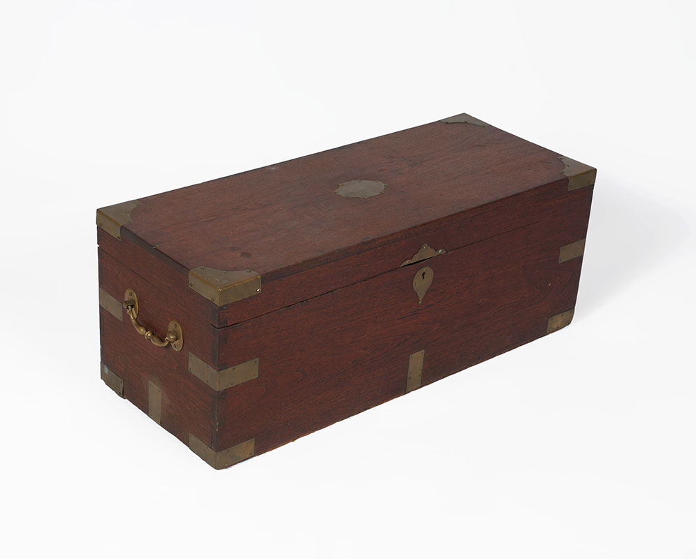 Appraisal: CAMPHOR WOOD SEA CAPTAINS CHEST Mid to late th century