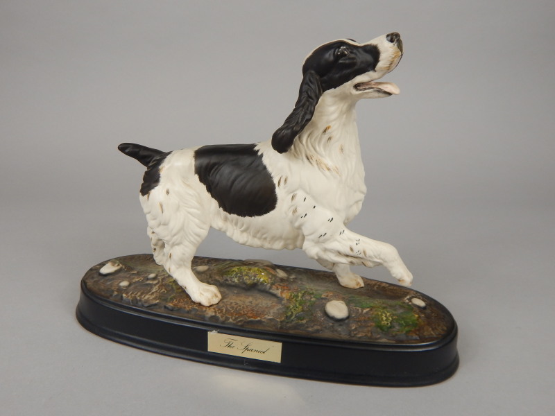 Appraisal: A Royal Doulton Beswick matt glazed figure of a Spaniel