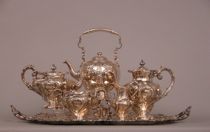 Appraisal: An Impressive Sterling Service Edinburgh circa - Ornate set includes