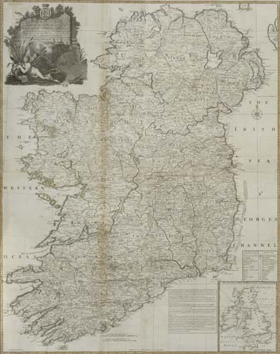 Appraisal: KITCHIN THOMAS A New Map of England Wales Engraved -sheet