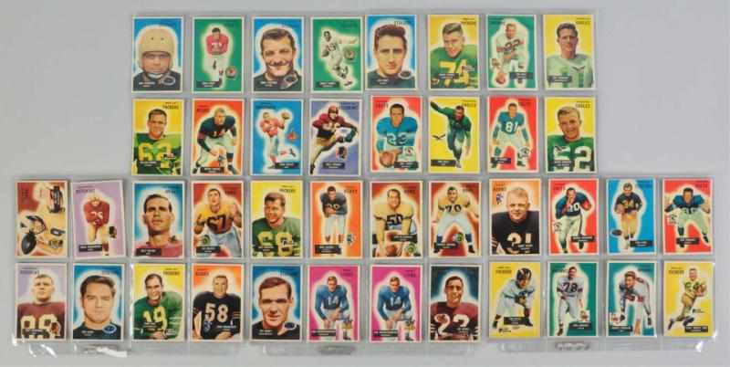 Appraisal: Lot of Bowman Football Cards Description Includes no Doak Walker