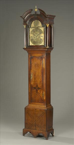 Appraisal: An inlaid mahogany eight-day longcase clock T Nelson Southwell late