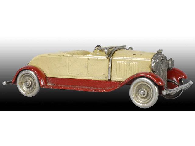 Appraisal: Cast Iron Kilgore Pontiac Roadster Car Toy Description Cream red