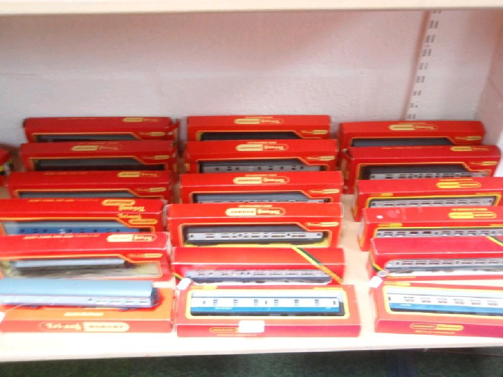 Appraisal: A collection of Triang Hornby coaches all in original boxes