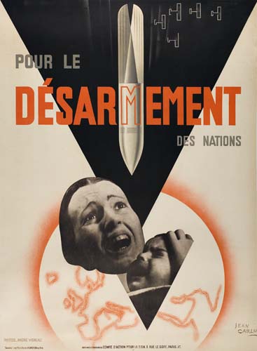 Appraisal: JEAN CARLU - POUR LE D SARMEMENT DES NATIONS x