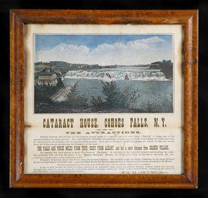 Appraisal: C MAGNUS PUBL CATARACT HOUSE COHOES FALLS NY Hand-colored lithograph