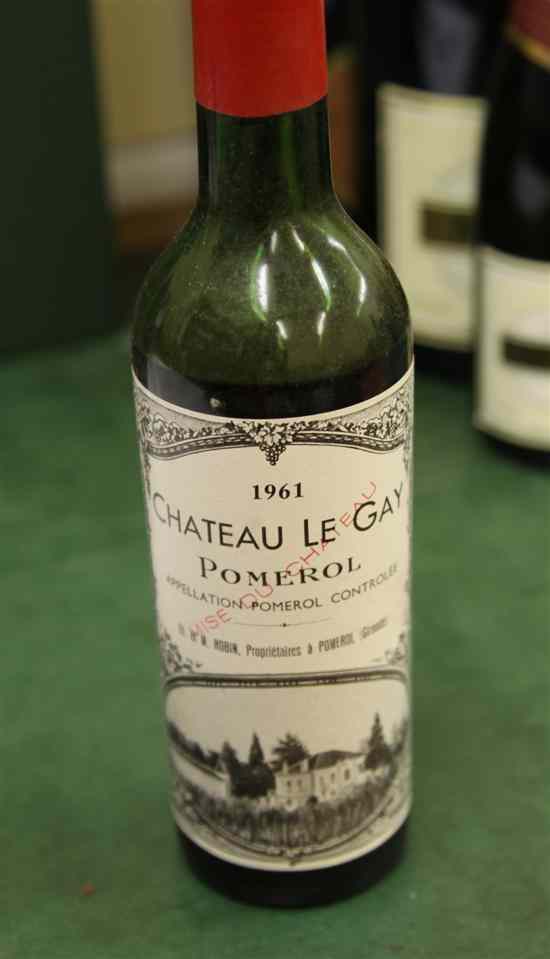 Appraisal: Nineteen half bottles of Chateau Le Gay Pomerol two base