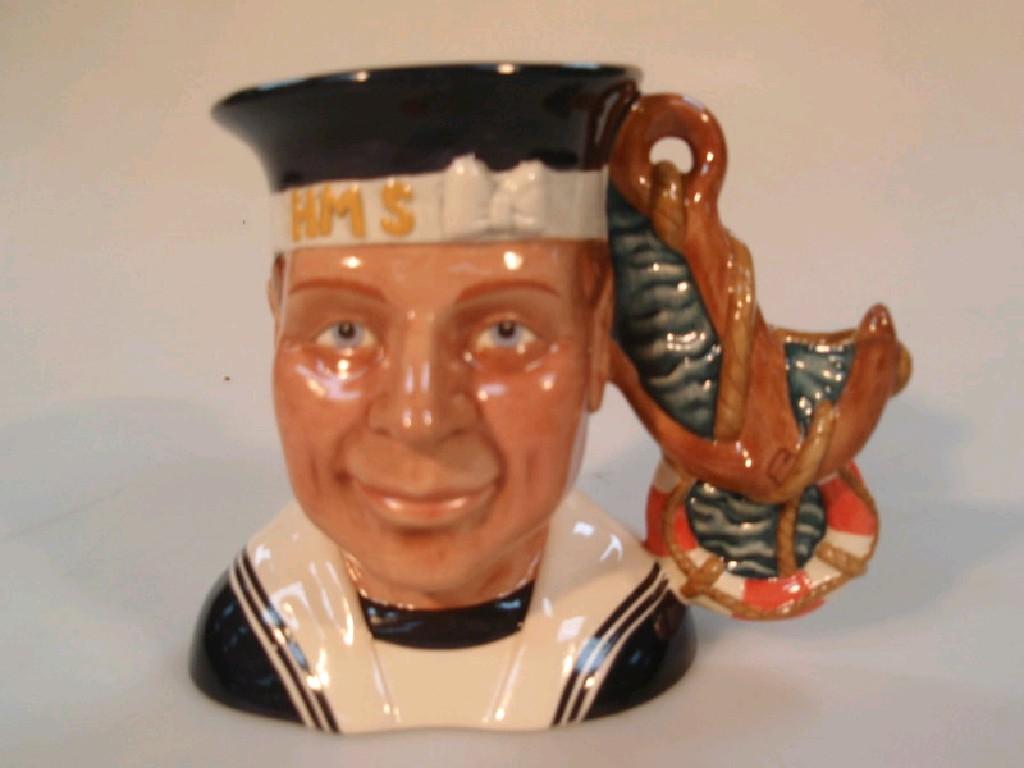 Appraisal: A Royal Doulton character jug 'Sailor' D Ltd Ed no