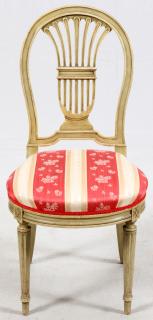 Appraisal: FRENCH STYLE SIDE CHAIR CIRCA FRENCH STYLE SIDE CHAIR CIRCA