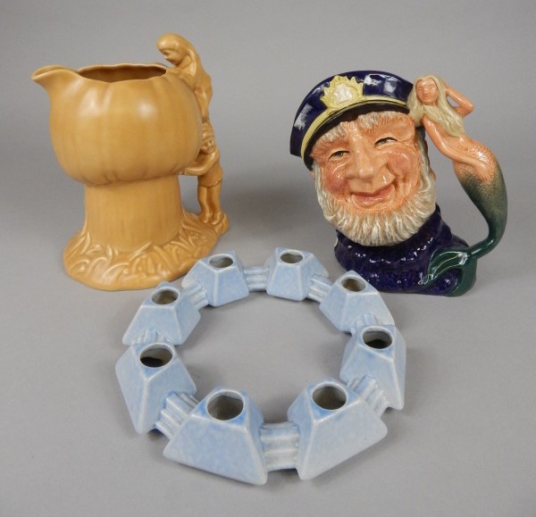 Appraisal: Three items of collectable ceramics to include a Royal Doulton